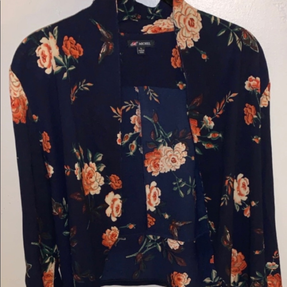 Floral blazer